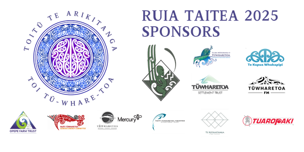 Ruia Taitea sponsors.  