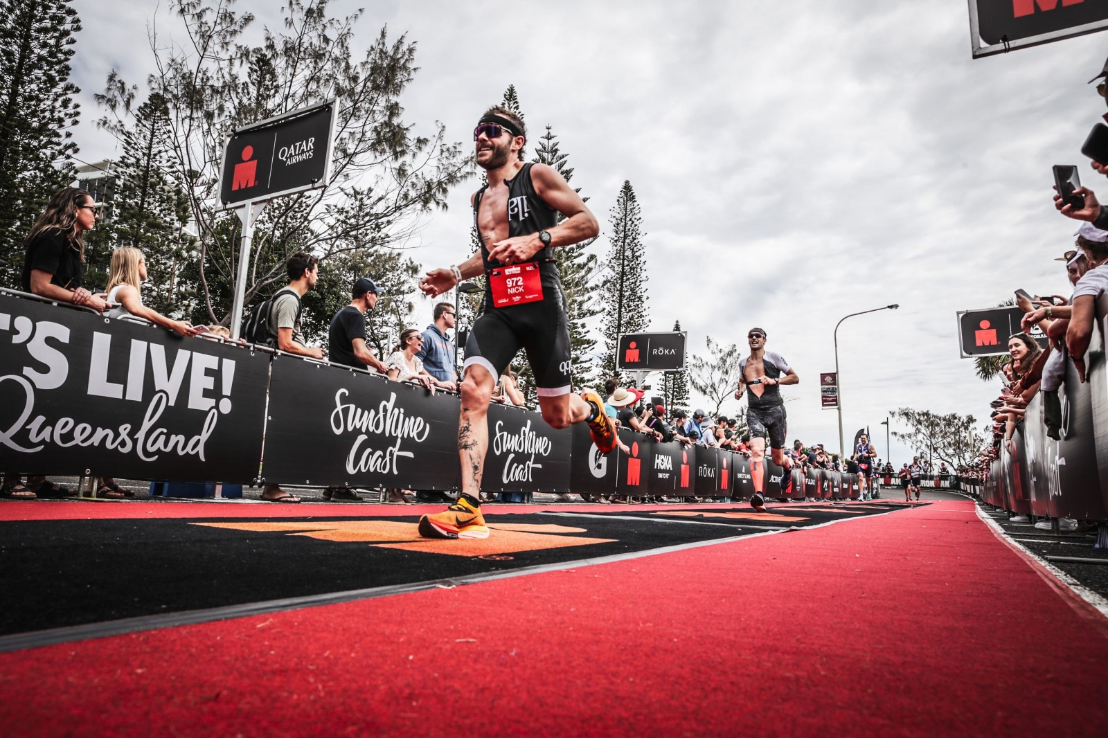 Taupō athlete Nick Saunders.  