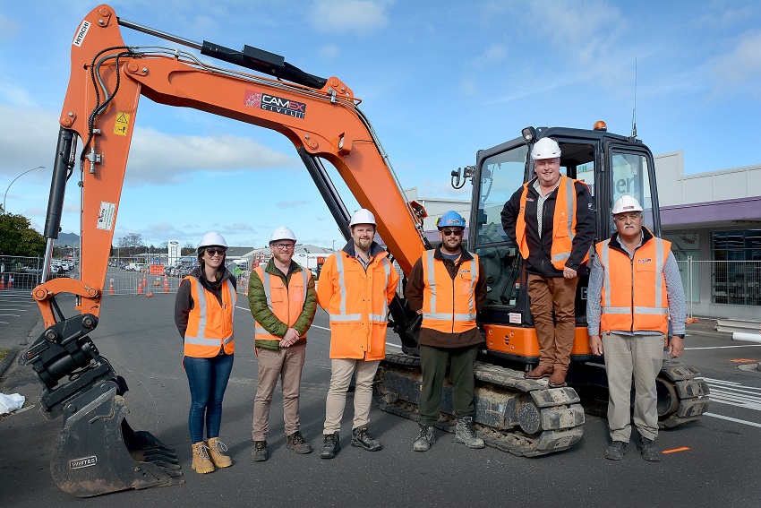 Taupō ​Town Centre Transformation project underway.  